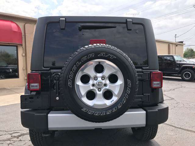 2014 Jeep Wrangler Unlimited 4x4 Sahara 4dr SUV